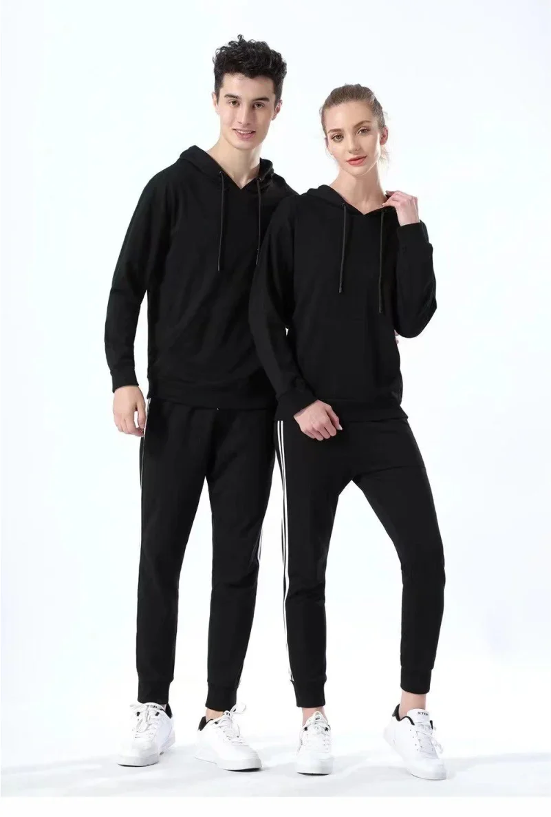 Fashion 9 Colors High-Quality Pullovers Custom Logo Printed Personal Group Brand Embroidery Men and Women 100% Cotton Hoodies