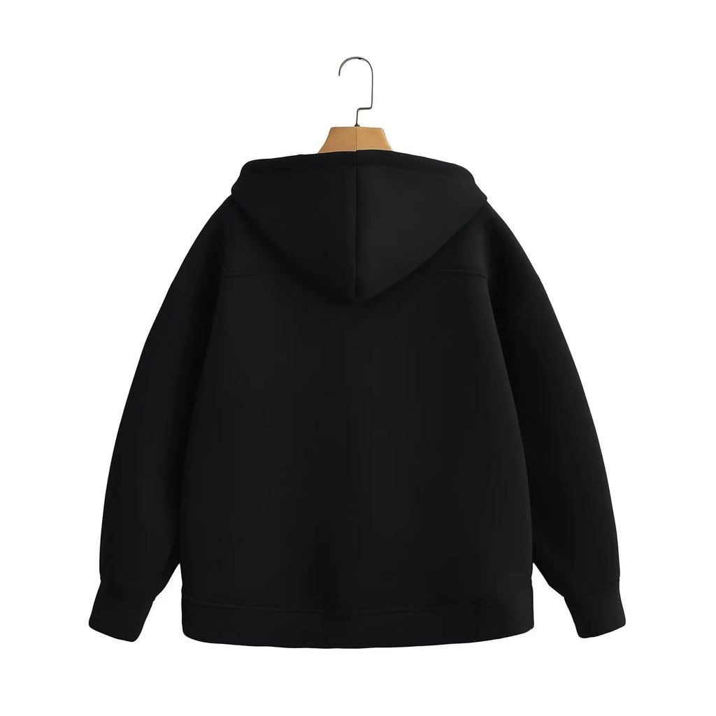 Zip up Hoodies Women Autumn Hooded Sweatshirt Woman Long Sleeve Oversized Women's Sweatshirts Zip Hoodie Women Jackets